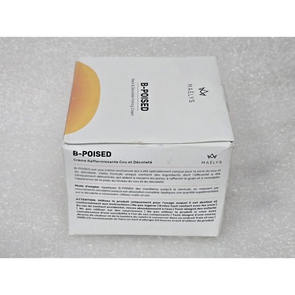 Maelys B-Poised Neck & Décolleté Firming Cream 50ml 1.7 Fl. Oz. - Picture 4 of 4
